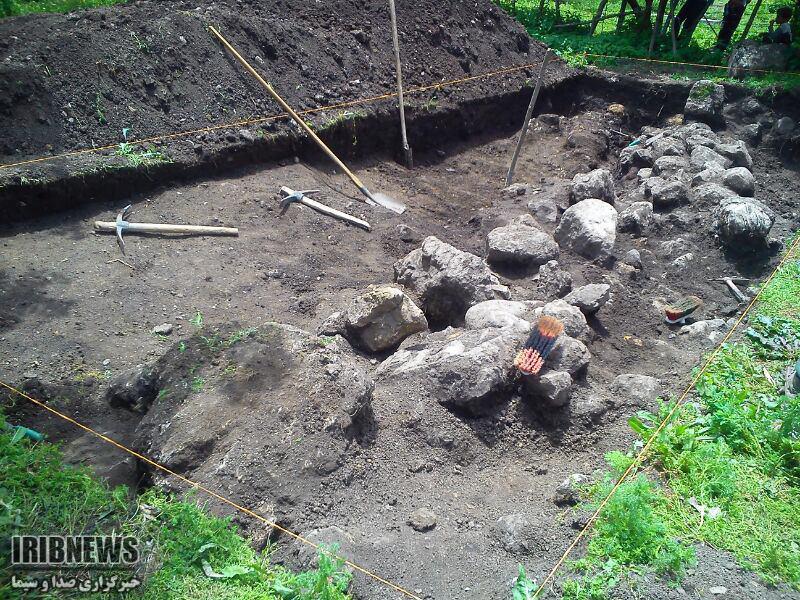 کشف 2 اسکلت تاریخی در ماسال