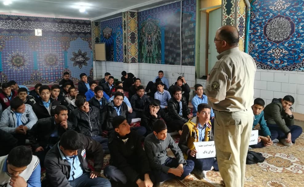 آموزش16 هزار نفر ساعت در طرح ساعتی با محیط بان