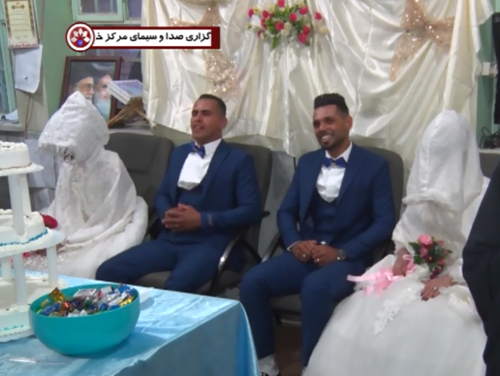 سیل ، مانعی برای شادی نشد