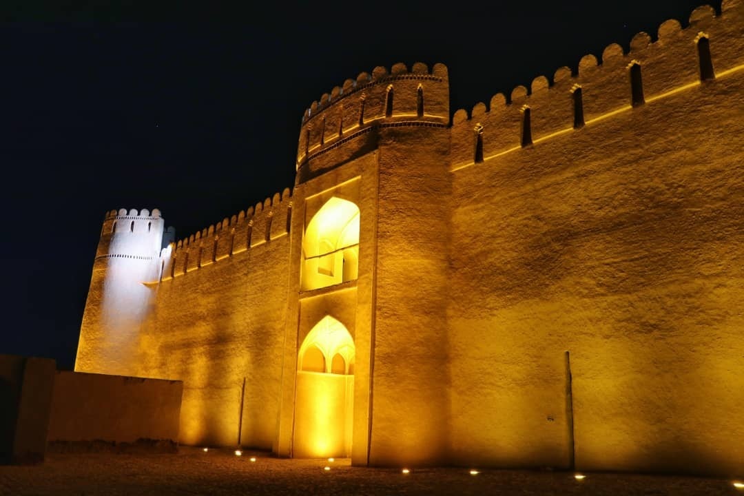 نورپردازی ارگ تاریخی راین کرمان نورپردازی ارگ تاریخی راین کرمان