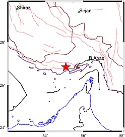 زمین لرزه بندرلنگه خسارتی نداشت