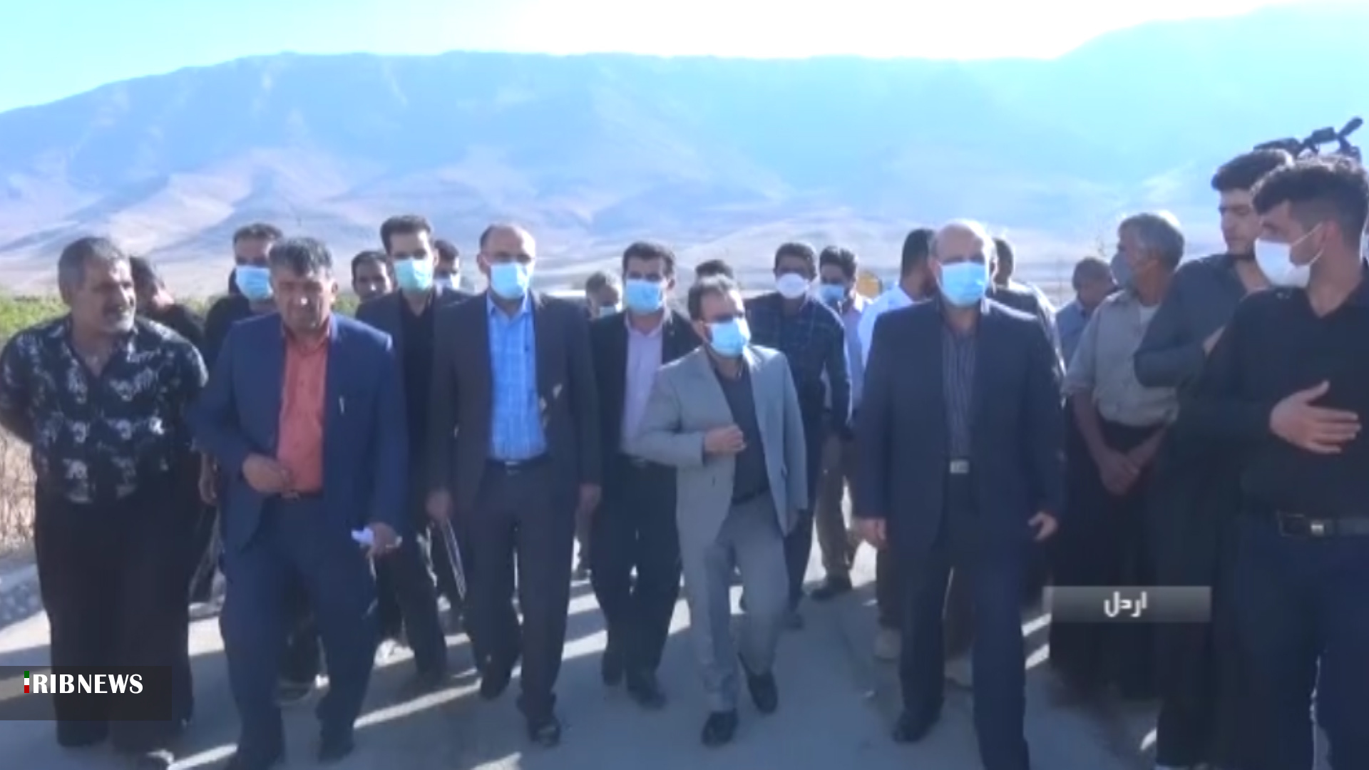 اجرای طرح هادی روستای زرمیتان اردل + فیلم