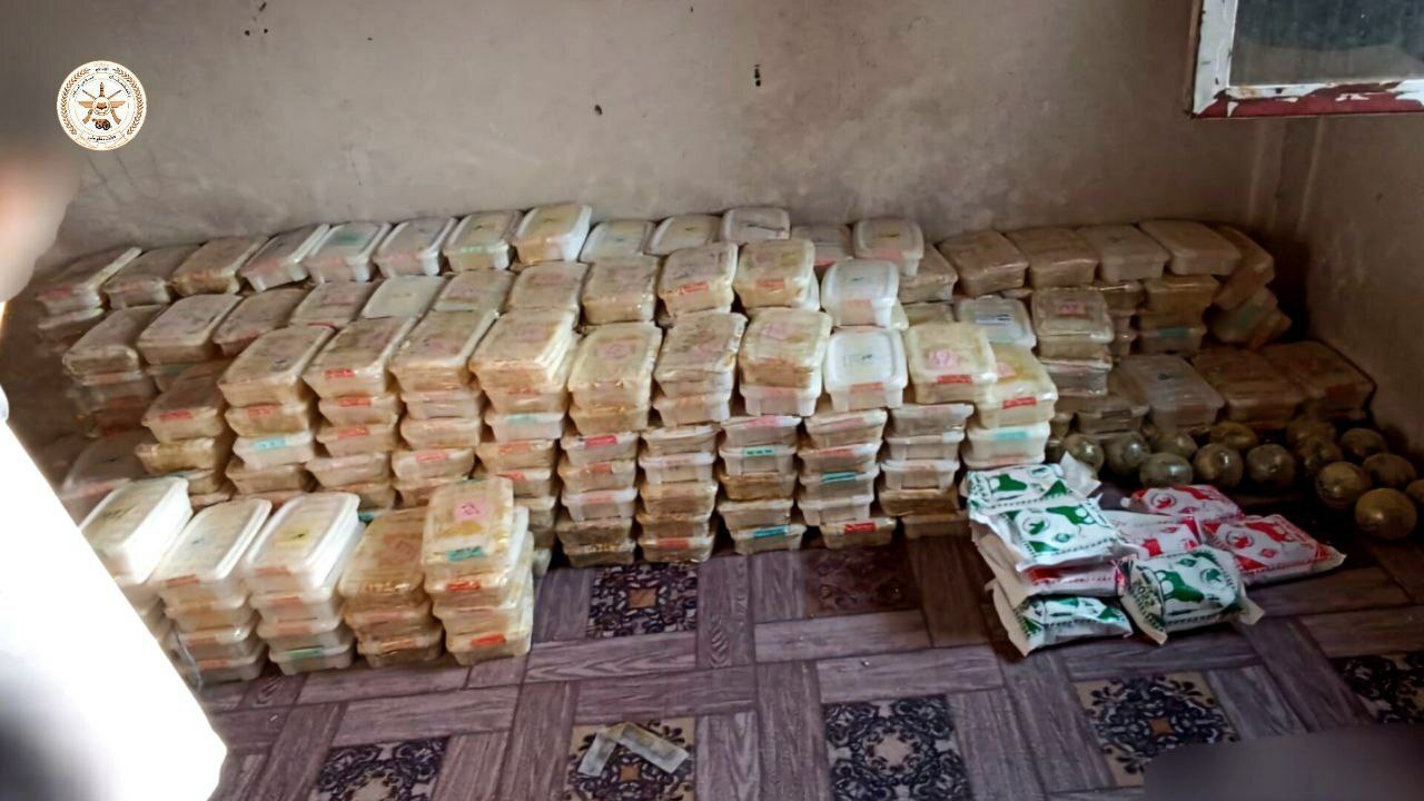 جلوگیری از قاچاق محموله بزرگ مواد مخدر شیشه از افغانستان به ایران