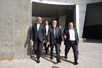 بازدید وزیر فرهنگ و ارشاد اسلامی از نگارخانه مرکزی کرمانشاه