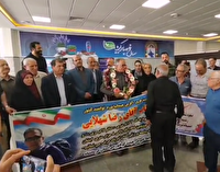 بازگشت رضا شهلایی کوهنورد کرمانشاهی پس از صعود موفقیت آمیز به قله دائولاگیری