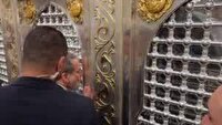 بازدید وزیر امور خارجه از مقام رأس الحسین در قاهره
