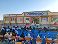 افتتاح فضای آموزشی خیرساز در روستای فیروزه‌ای شهرستان هامون