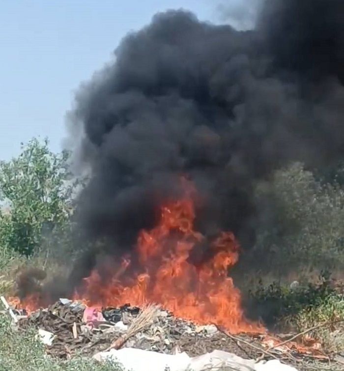 برخورد با عامل  لاستیک سوزی در جاده سرو