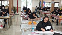 رقابت داوطلبان گروه تجربی در دومین روز آزمون سراسری در مازندران