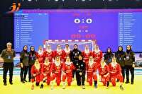 دختران هندبال ایران نتیجه را به حریف نامدار واگذار کردند