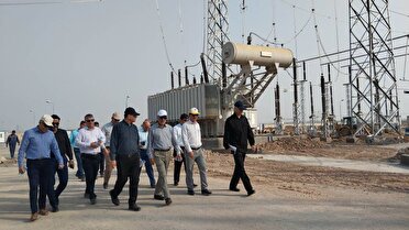 پیشرفت ۹۶ درصدی طرح توسعه پست ۴۰۰ کیلولت مهزیار اهواز