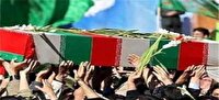 پیکر مطهر جانباز شهید در همدان تشییع شد