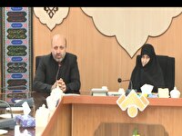 حضور مادر شهیدان خالقی پور در صداوسیمای اردبیل