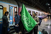 جابه‌جایی رایگان زائران اربعین از راه آهن خرمشهر تا شلمچه