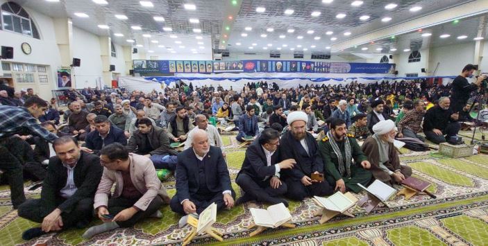 برگزاری جشن چلچراغ آیه ها در فومن