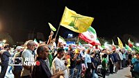 برائت از مشرکان، شعار ساکنان کیش در نود و چهارمین شب از حماسه خیابان