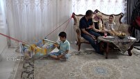 روایت زندگی بانشاط خانواده شکاریان در دامغان