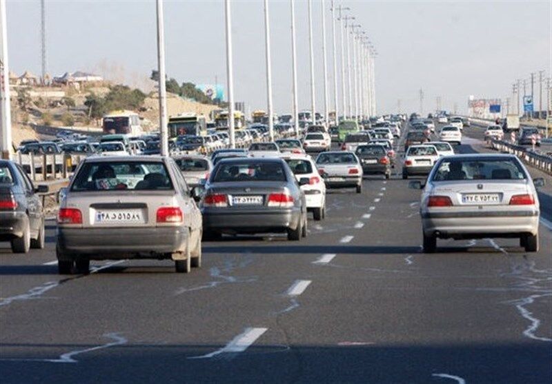 ترافیک در ورودی‌های تهران