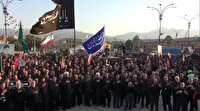 تجمع سوگواران حسینی در میدان آیینی امام خمینی