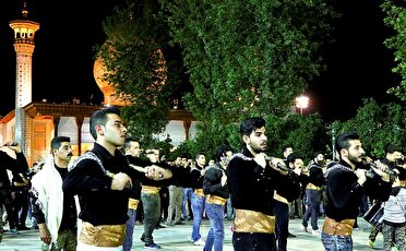 شاه چراغ، در سوگ سقای دشت کربلا
